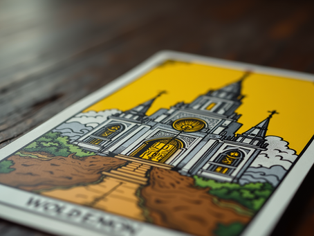 Custom-designed Mormon Tarot Cards: 100 Years Visual Story