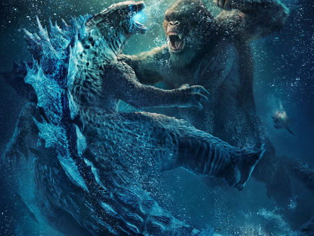 Podwodne starcie na Chińskim plakacie "Godzilla vs Kong"