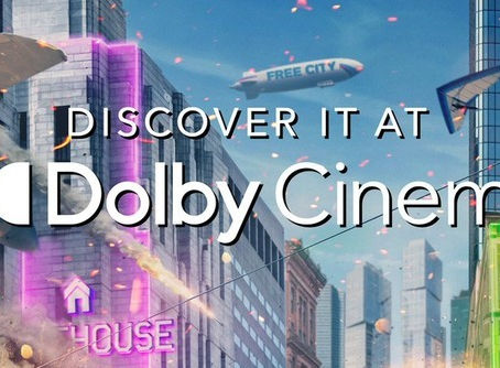 Ryan Reynolds niczym Forrest Gump na plakacie "Free Guy" od Dolby Cinema