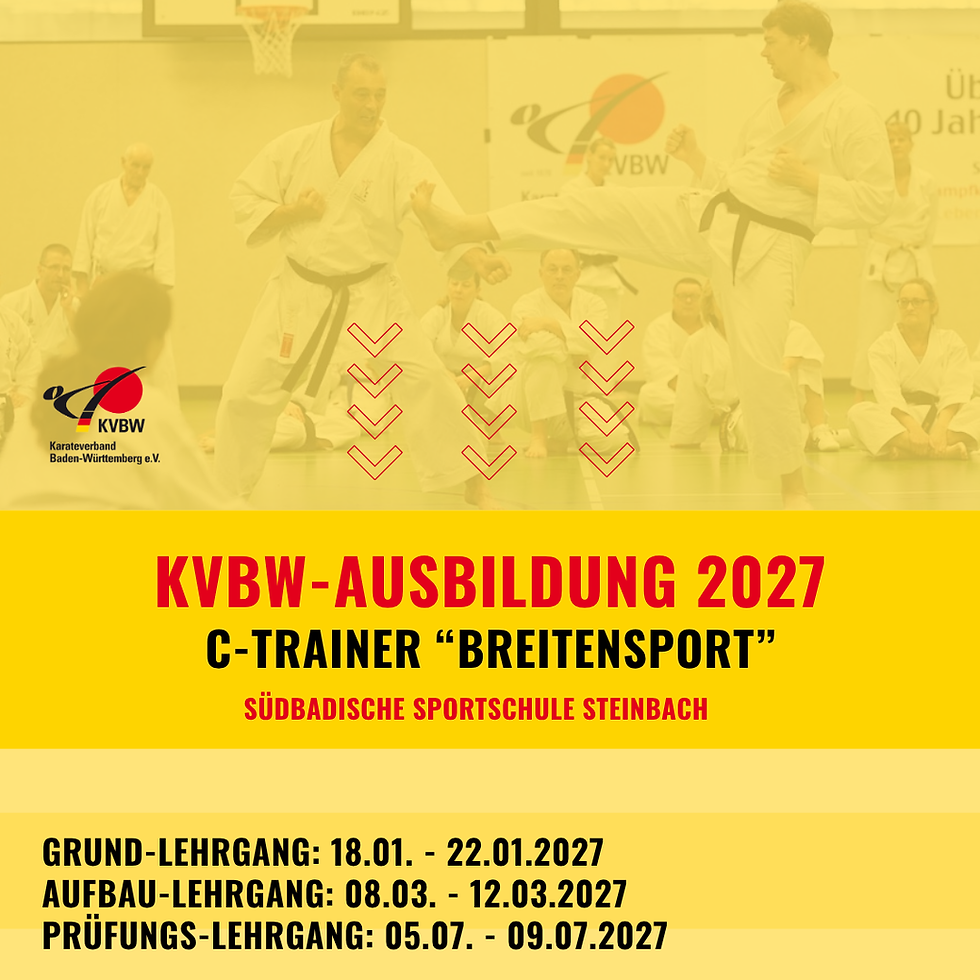 Ausbildung zum C-Trainer "Breitensport" in Steinbach