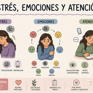 ¿Por qué no Logro Concentrarme? Estrés, Emociones y Atención