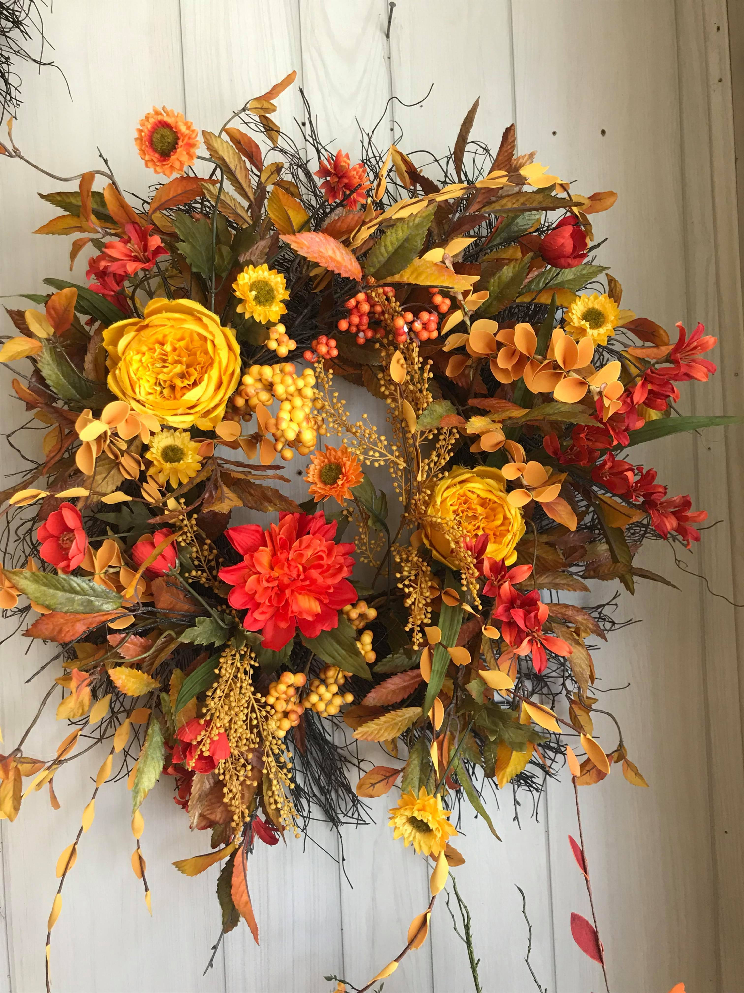 Bright Fall Wreath