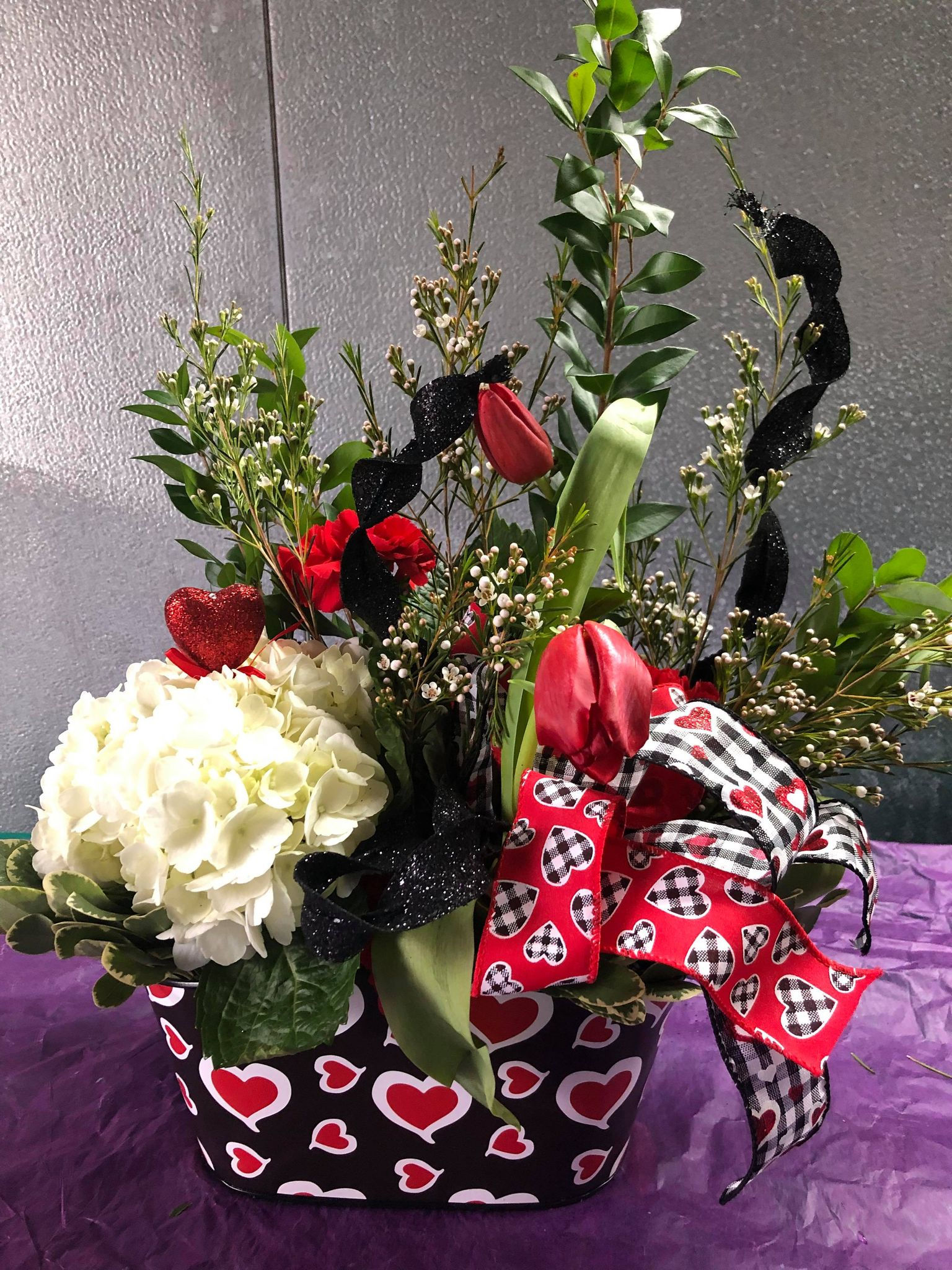 Buffalo Plaid Valentine