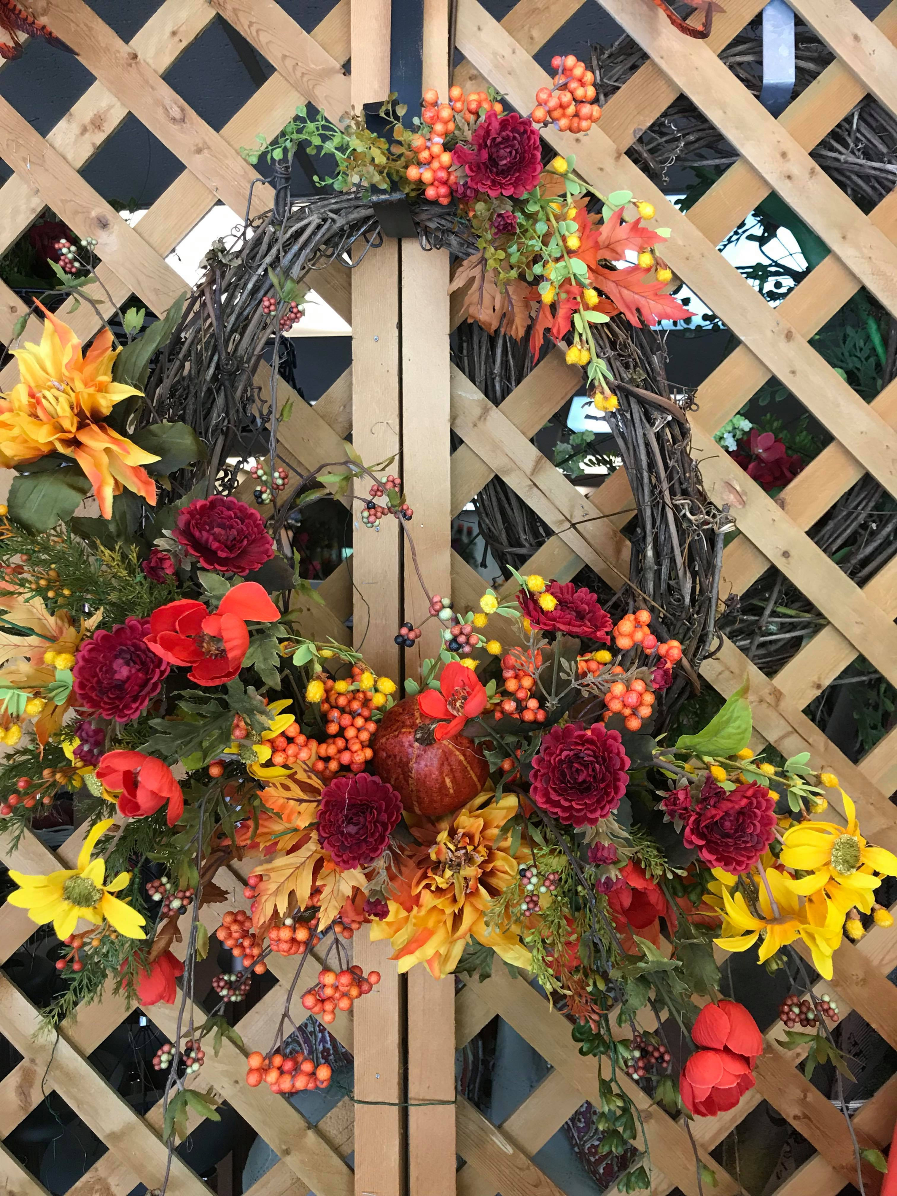 Hanging Fall Wreath