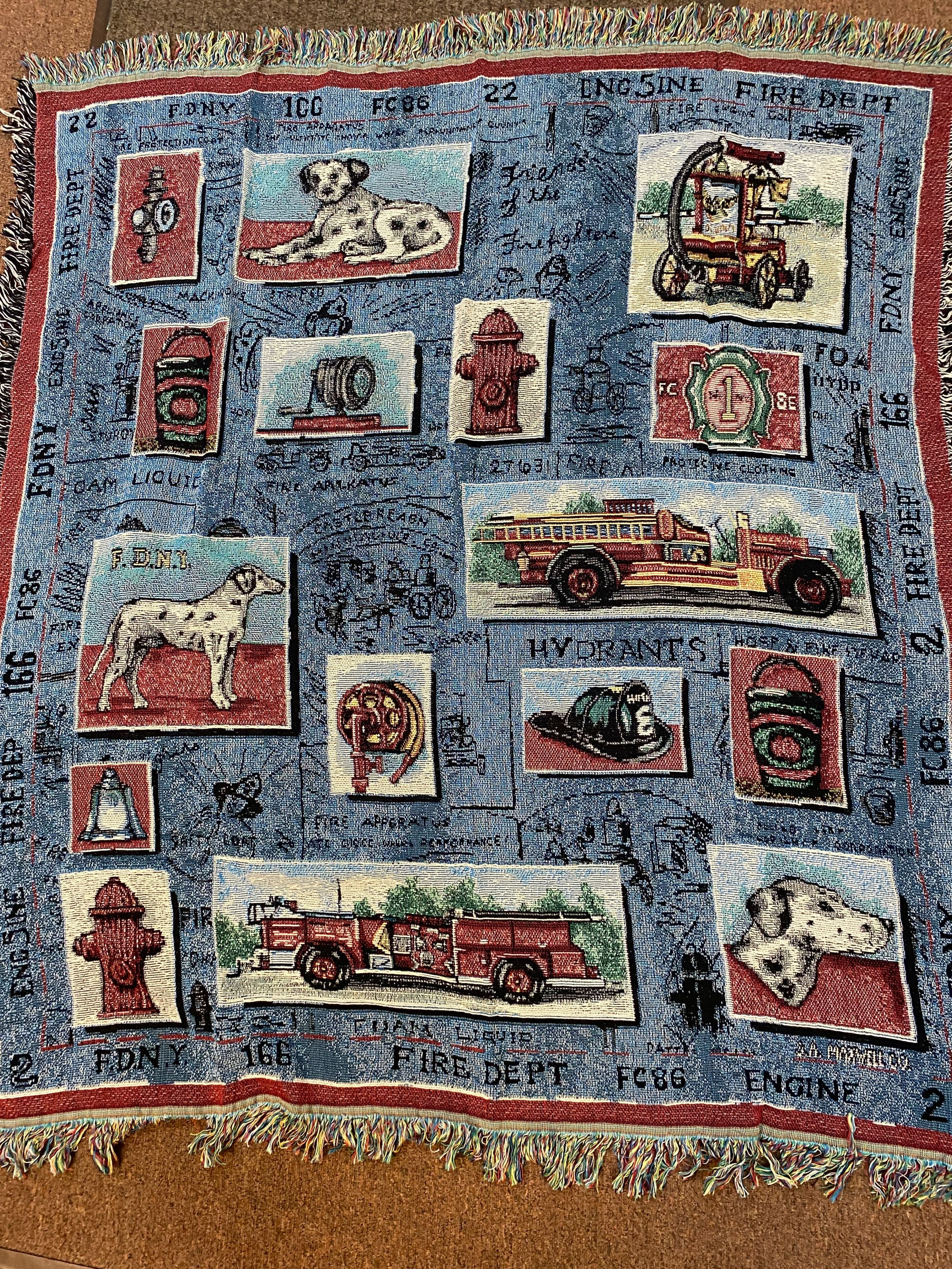 All About a Fireman Afghan