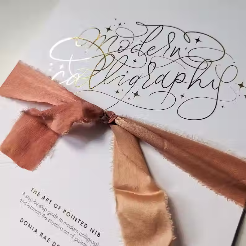 Thumbnail: Online: 1-2-1 Beginners Modern Calligraphy Workshop