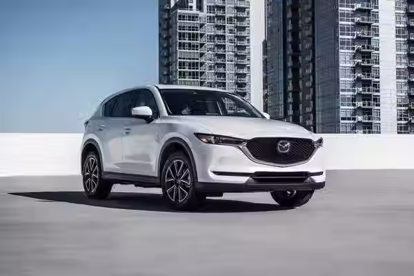 Mazda CX-5 in white color