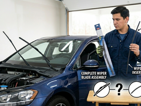 Is it Better to Replace Wiper Blades or Inserts?