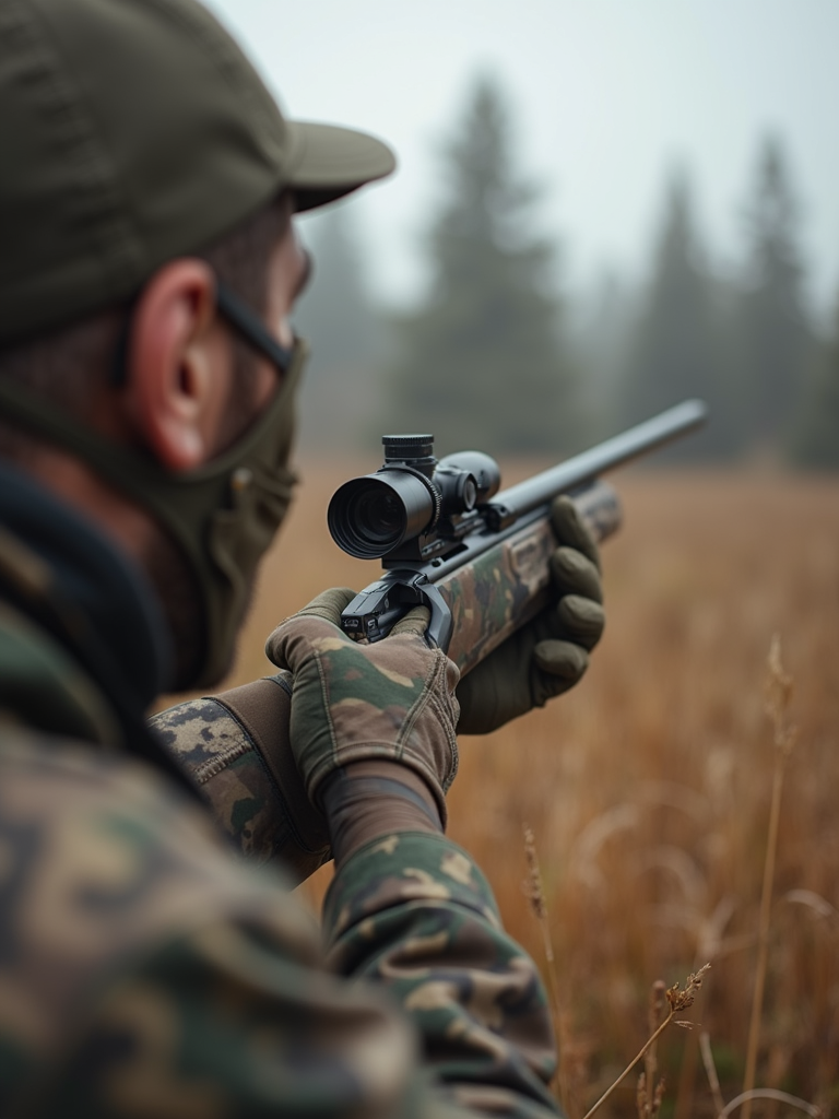 High quality camouflage hunting gear for outdoor mountain adventures