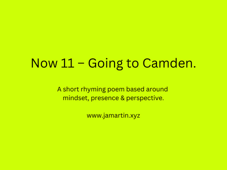 Now 11 - Going to Camden.