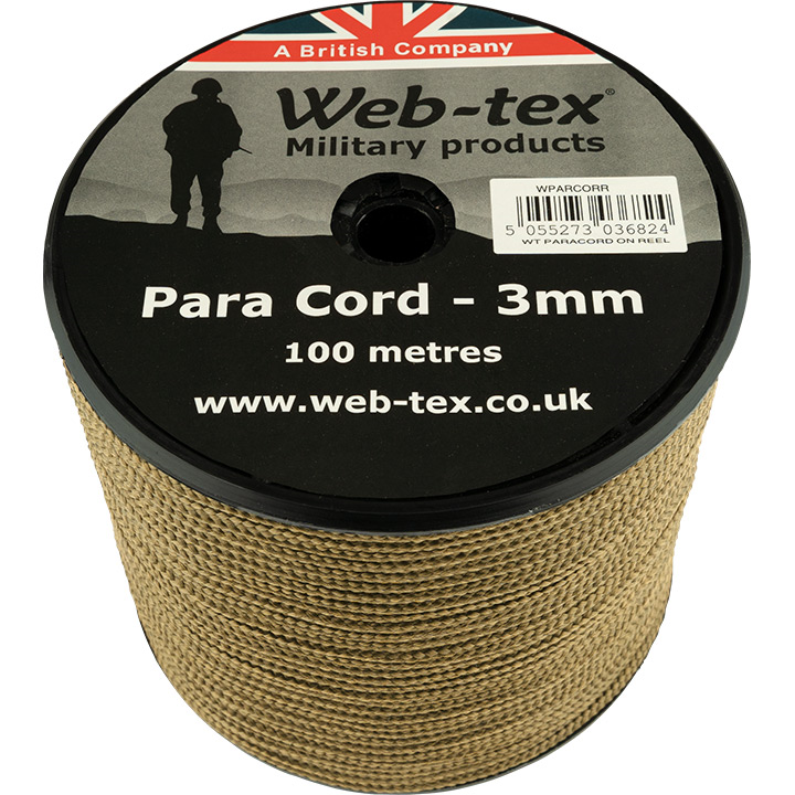 Thumbnail: PARACORD REEL 100M