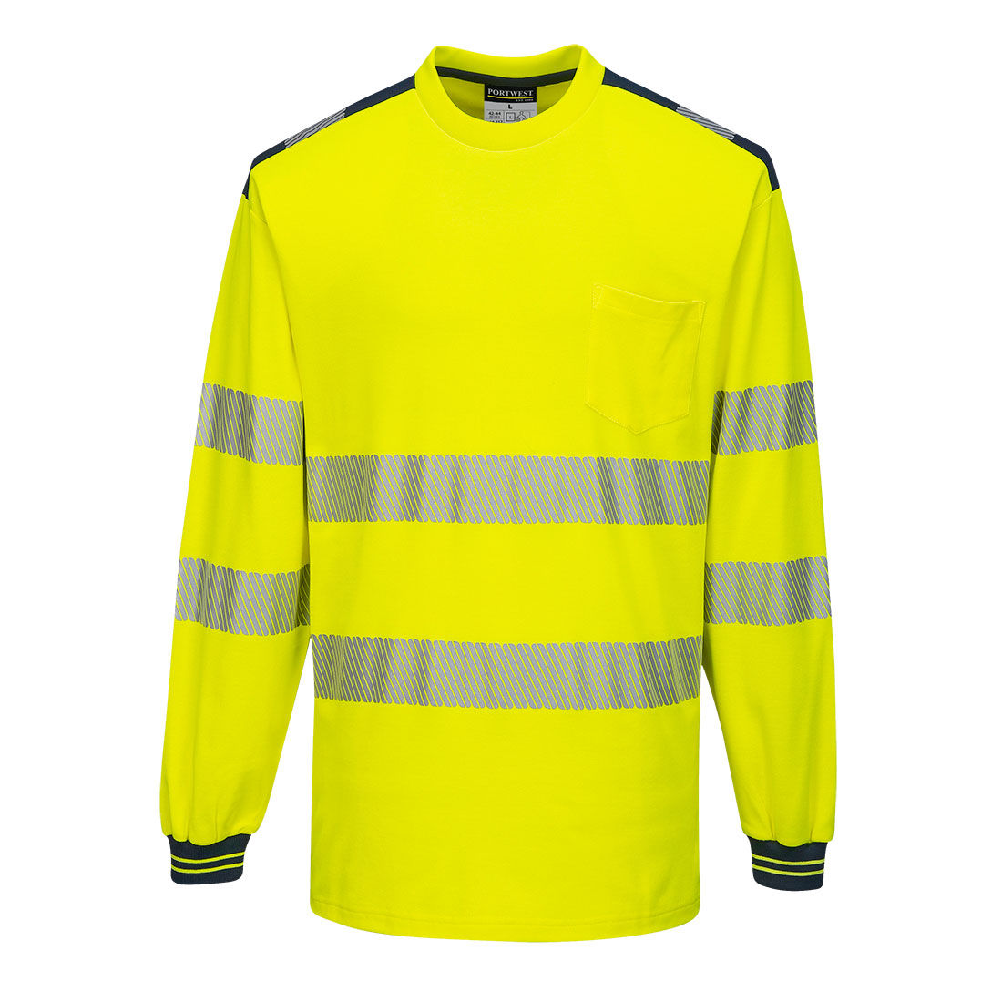 T185 - PW3 Hi-Vis T-Shirt L/S long sleeve