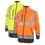 Thumbnail: SEEN /BEESWIFT TWO TONE HI VIZ SOFT SHELL JACKET