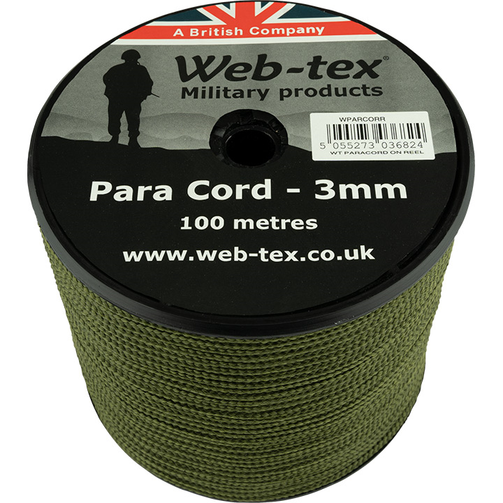 Thumbnail: PARACORD REEL 100M
