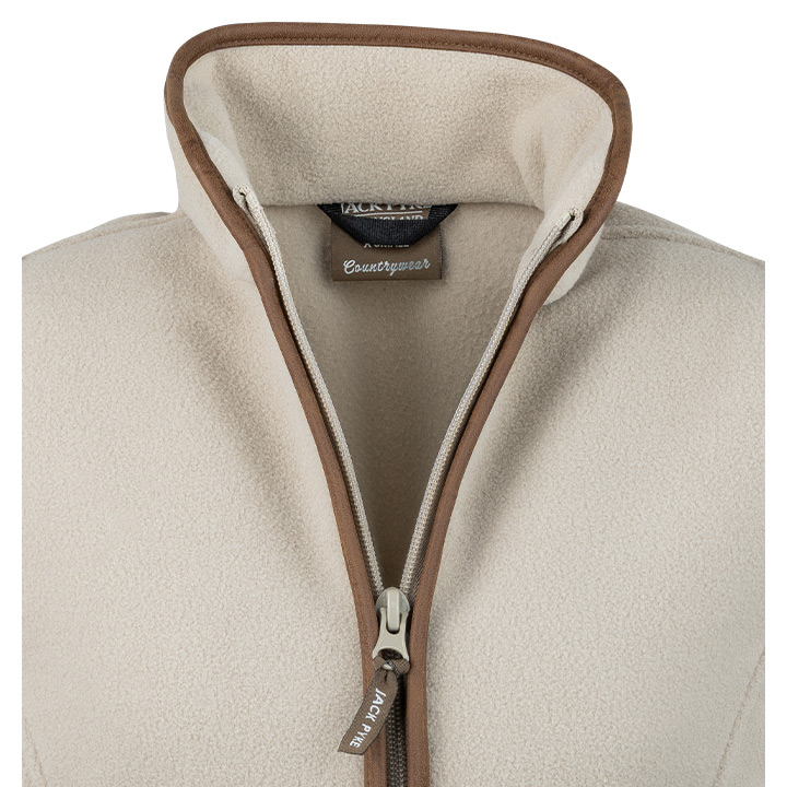 Thumbnail: Ladies Countryman Fleece Gilet Mushroom