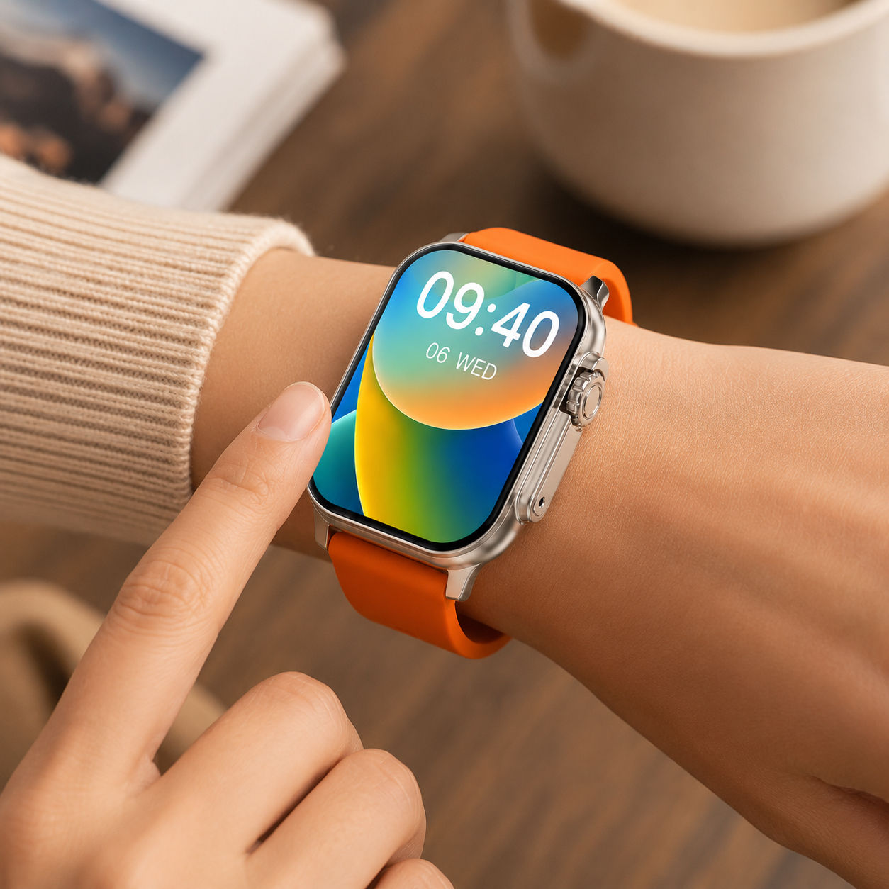 Ultra Smartwatch Pro: Monitor de salud y llamadas Bluetooth