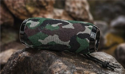 Thumbnail: Portable Bluetooth Speaker – Waterproof & Powerful Sound