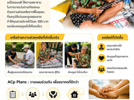 “วันนี้ยายไม่ได้แค่ขายแว่นแต่กำลังขาย ‘โอกาส’ ให้ชีวิตตัวเองอีกครั้ง”
