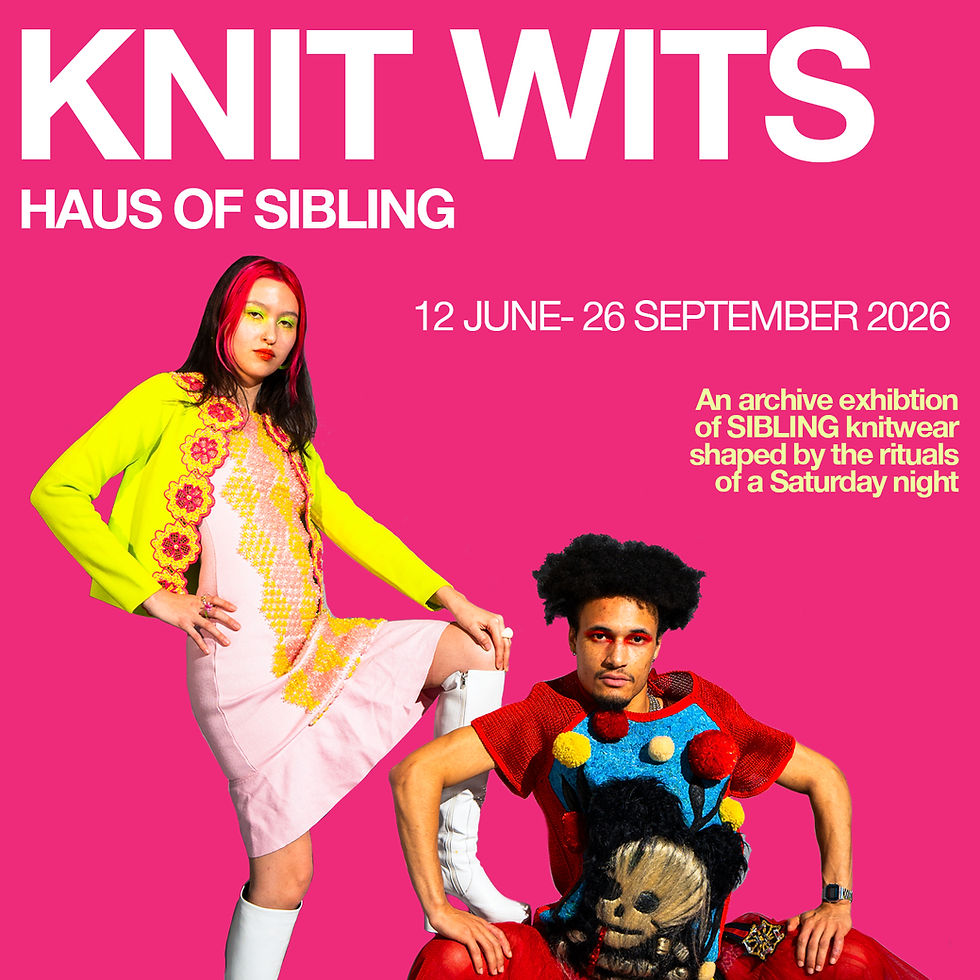 KnitWits HAUS of SIBLING Exhibition