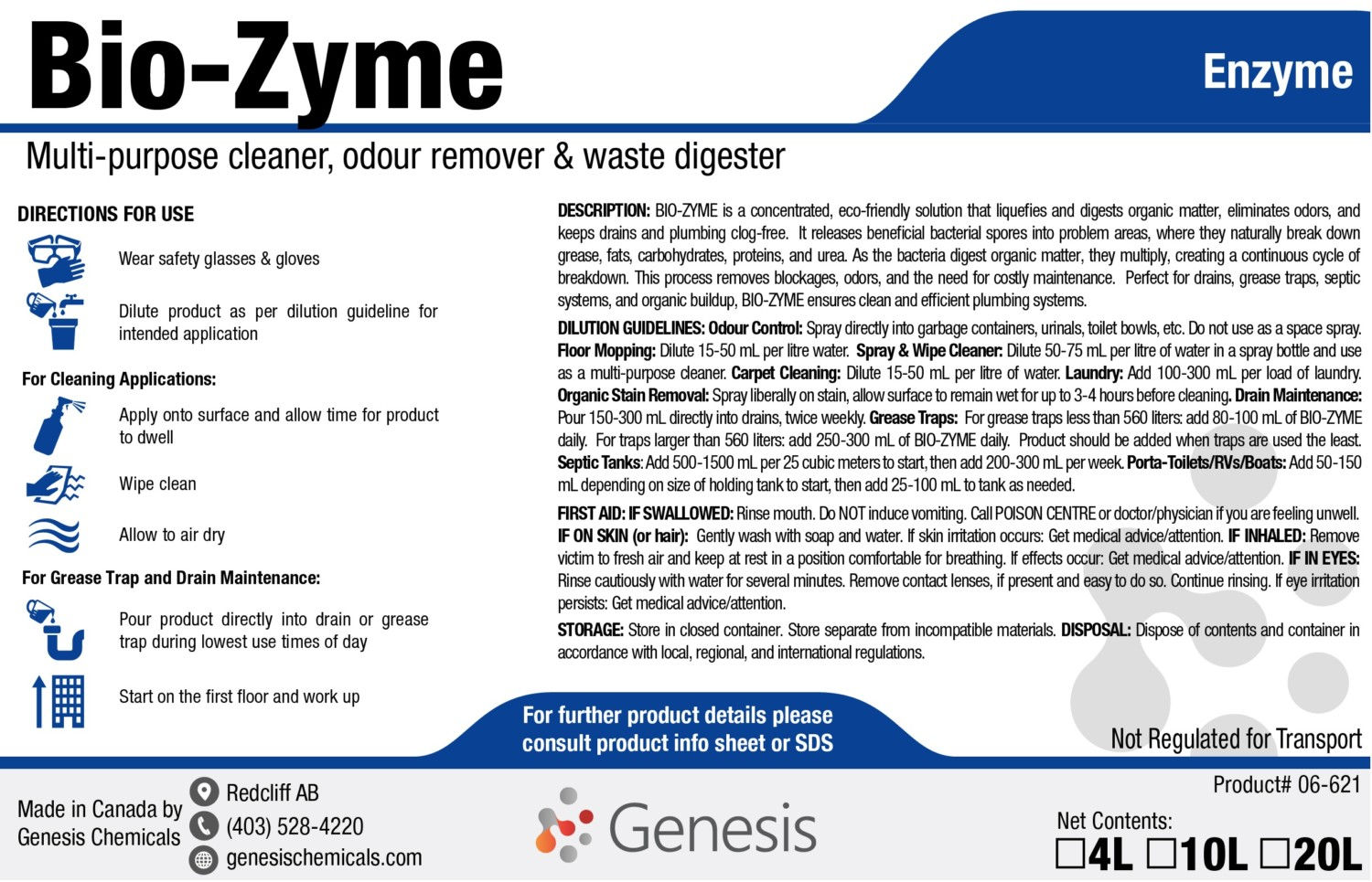 Bio-zyme – Enzyme Treatment Cleaner & Deodorizer