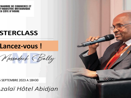 MASTERCLASS SUR L’ENTREPRENARIAT