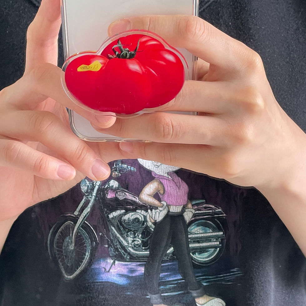 縮圖：Byemypie x French Tomato Tok 手機支架