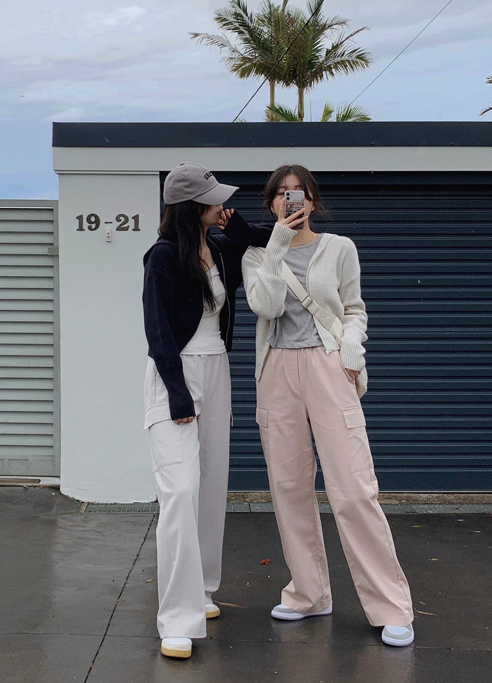 [Slowand] #Slowmade Wide Banding Cargo Pants (+Long ver)（6色）