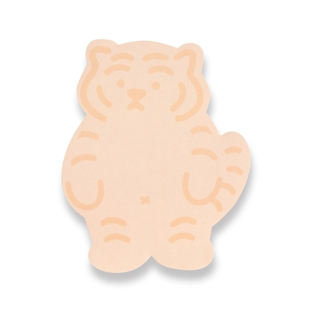 Muzik Tiger Standing Tiger Sticky Memo Pad 便條紙