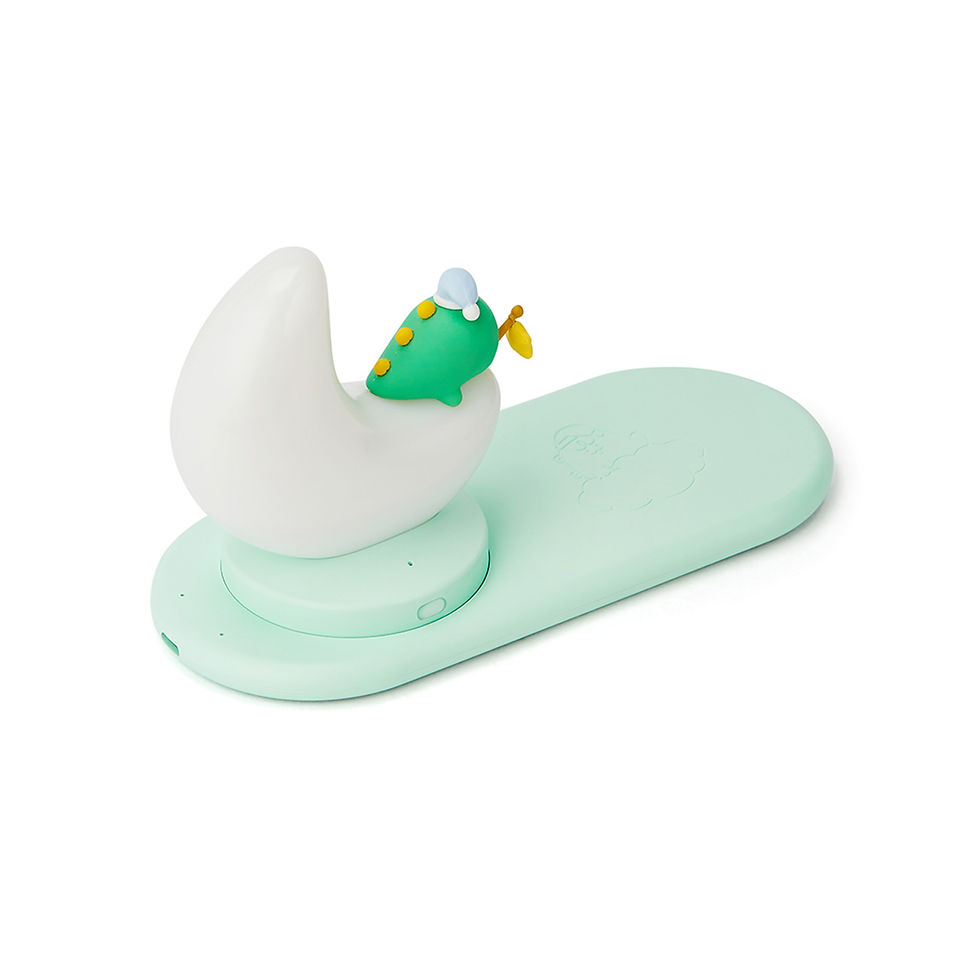 縮圖：Kakao Friends Jordy Night Light & Wireless Charger  夜燈多功能充電器