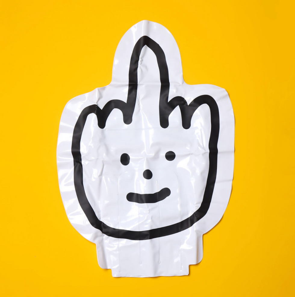 縮圖：Joguman Studio Fuck You Inflatable Glove 中指充氣手套