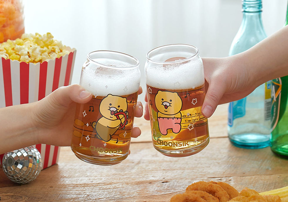 縮圖：Kakao Friends 春植 Beer Glass 2P 玻璃杯
