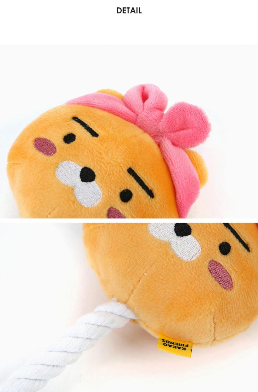 縮圖：Kakao Friends Ryan / Apeach Kakao Friends Pet Rope Toy 寵物繩玩具