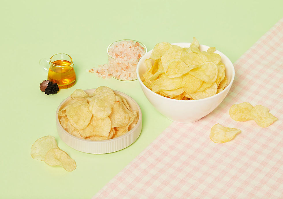 縮圖：Kakao Friends Apeach/Jordy Potato Chips 喜馬拉雅粉鹽/黑松露味薯片