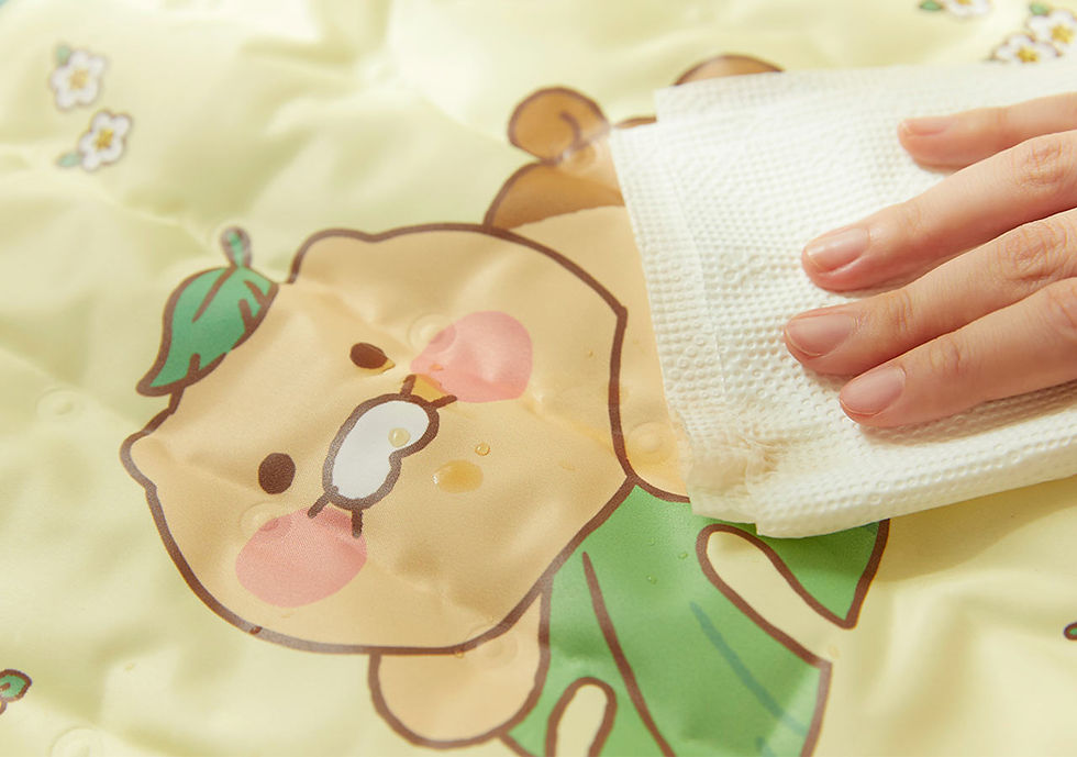 縮圖：Kakao Friends Ryan & 春植 Greenery Cooling Sitting Cushion 涼墊