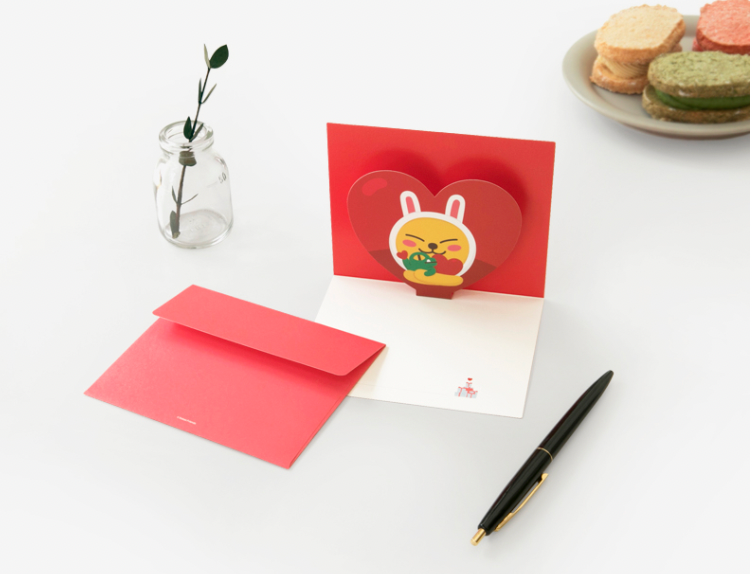 縮圖：【現貨】Kakao Friends Card Set 心意卡片套裝