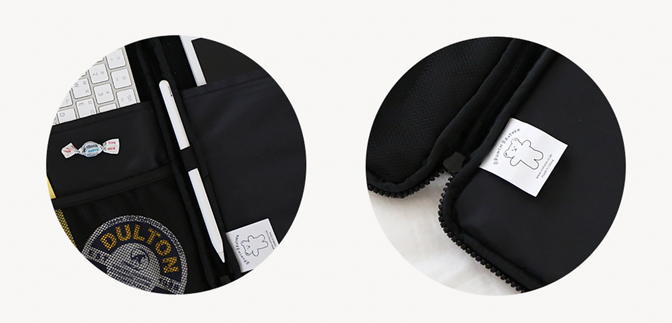 縮圖：Brunch Brother Pom Pom 11-inch iPad Pouch (wide/slim)平板電腦套