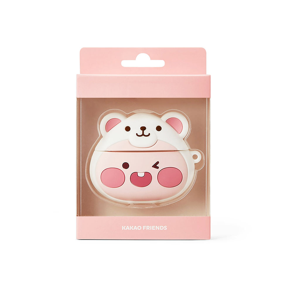 縮圖：Kakao Friends Apeach Snow Village Airpods 3 Case 耳機保護殼