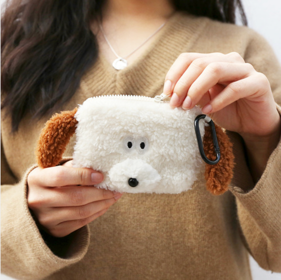 縮圖：Brunch Brother Fluffy Card Pouch 銀包小袋