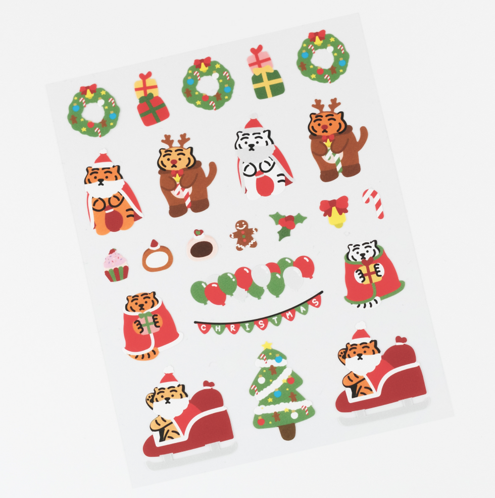 縮圖：Muzik Tiger Daily Tiger Stickers 06-11 日常貼紙 (1p)