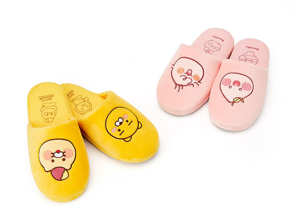 縮圖：Kakao Friends Ryan &春植 Indoor Slippers海綿拖鞋