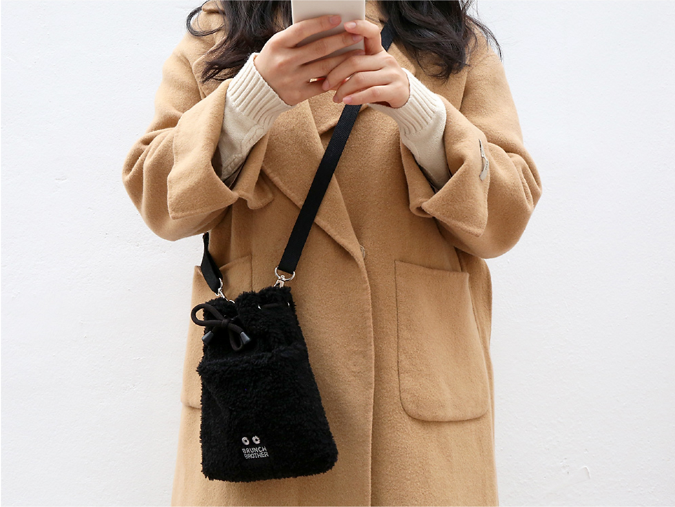 縮圖：Brunch Brother Boucle Cross Bag 斜揹袋