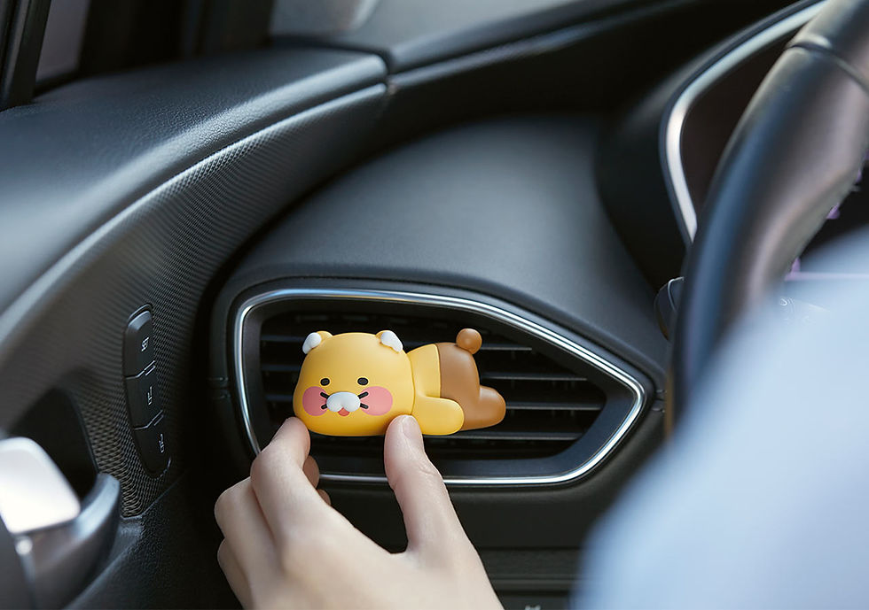 縮圖：Kakao Friends 春植 DJ Car Air Freshener 汽車芳香劑