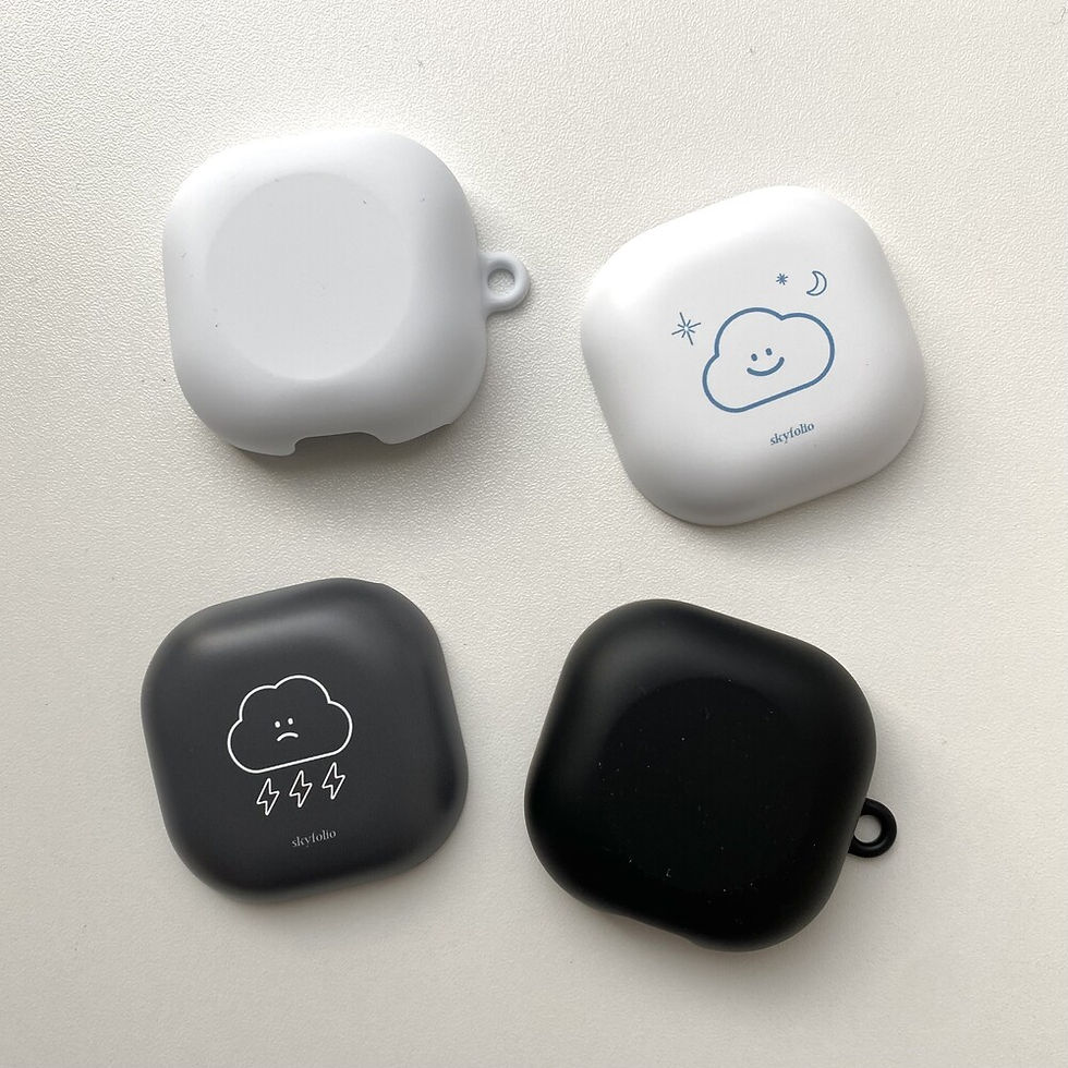 縮圖：Skyfolio Cloud/Gray Line Buds Pro/Live Case 耳機保護殼