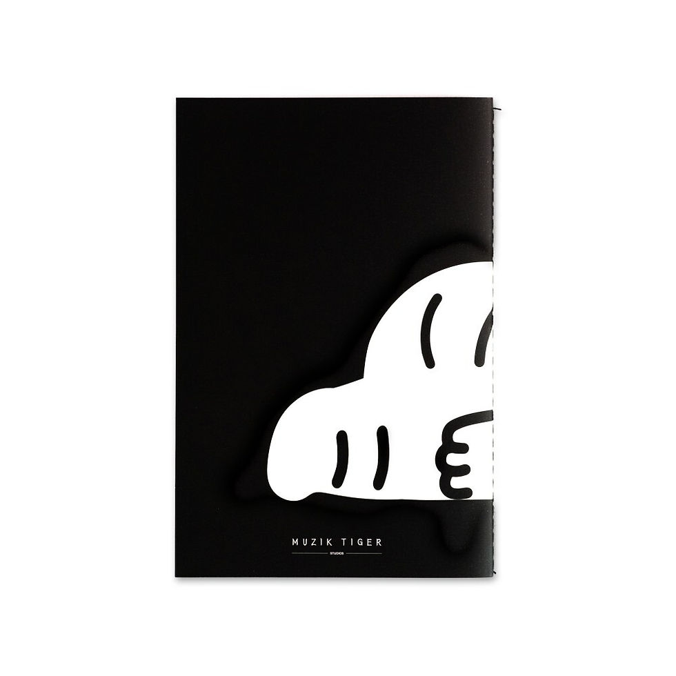 縮圖：Muzik Tiger Lying Tiger Sewing Notebook 記事本