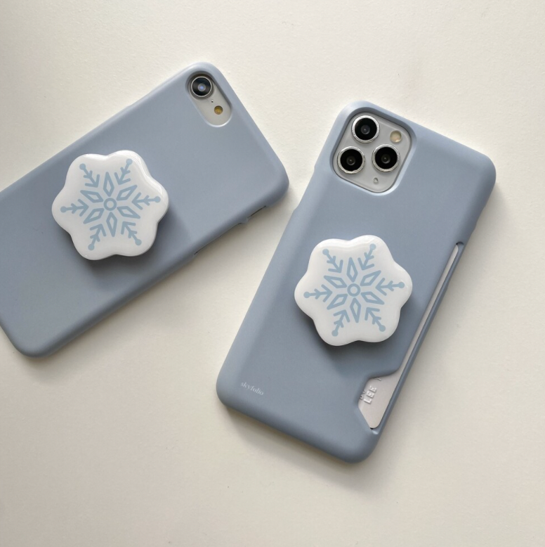 縮圖：【現貨】Skyfolio Snow Grip Tok 雪花手機支架(送明信片)