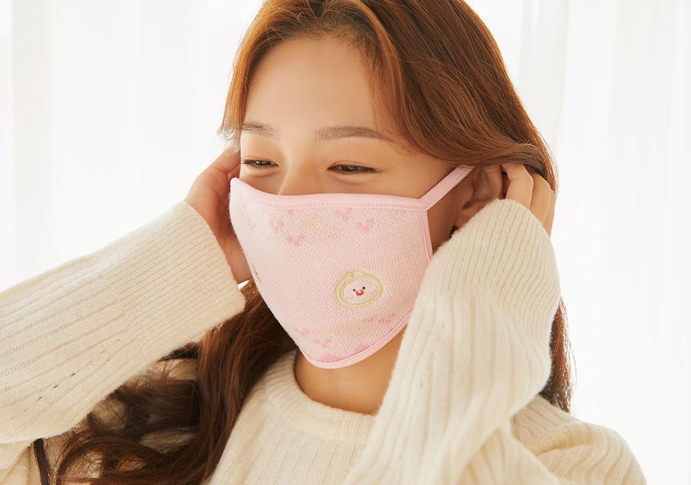縮圖：Kakao Friends [1 + 1] Apeach Mask 口罩