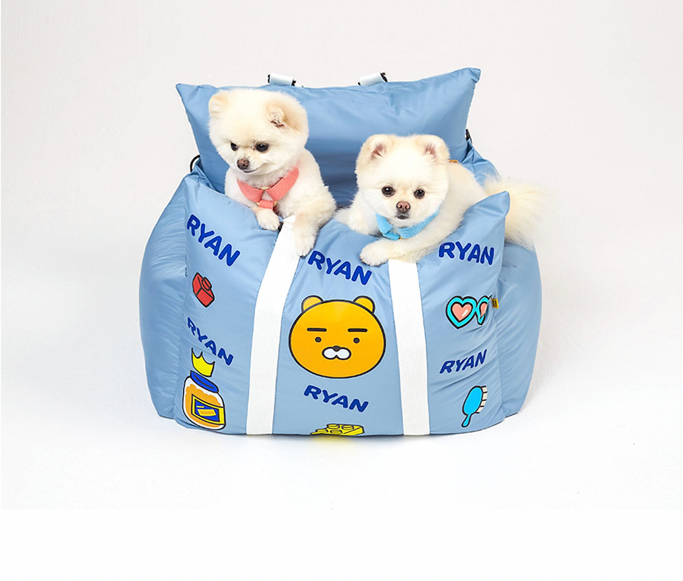 縮圖：Kakao Friends Ryan / Apeach 寵物安全座椅