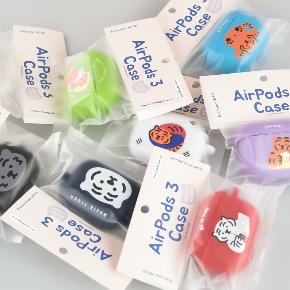 縮圖：Muzik Tiger Black Tiger AirPods 3 Case 耳機保護殼