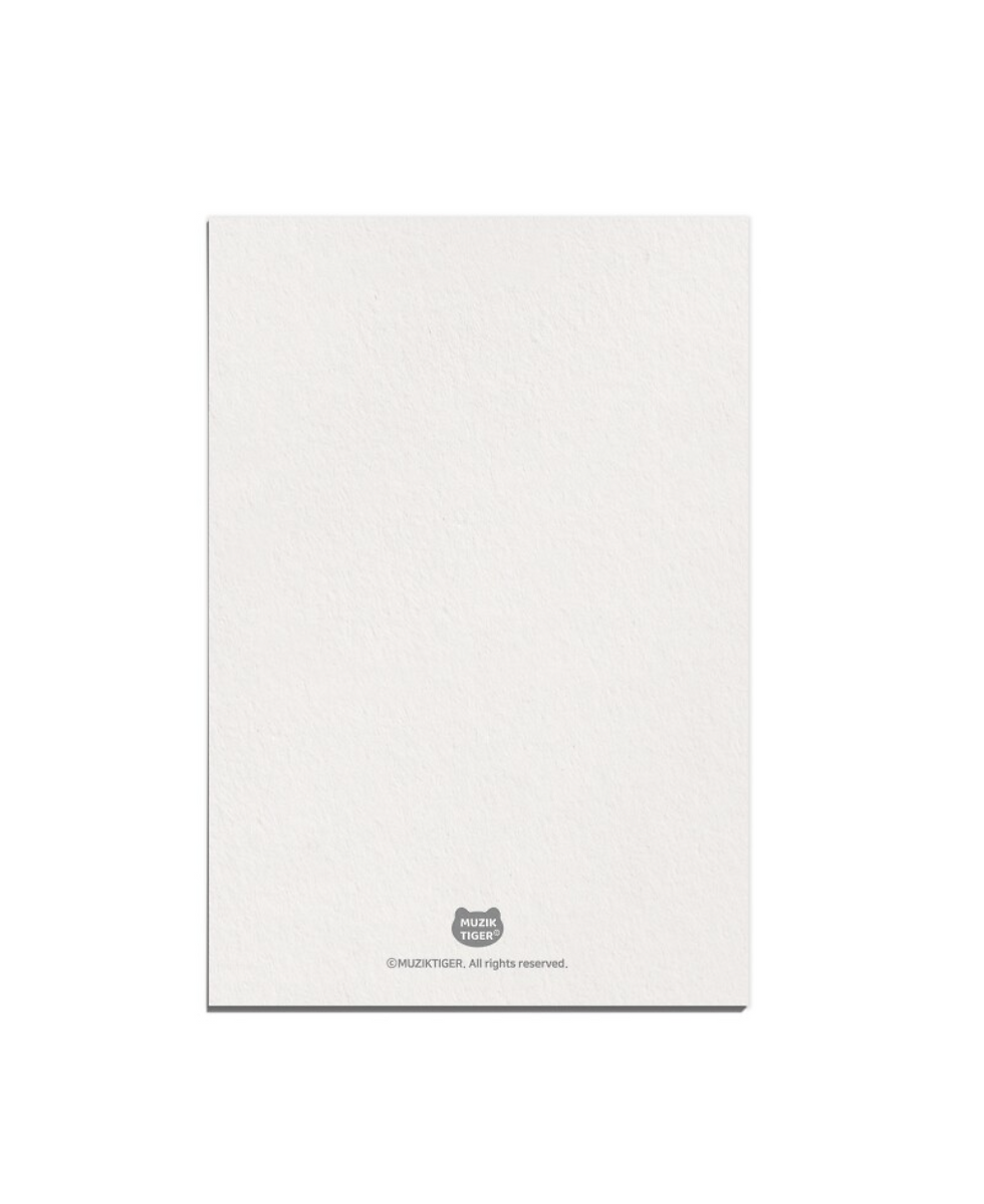 縮圖：Muzik Tiger Postcard 飛碟老虎明信片