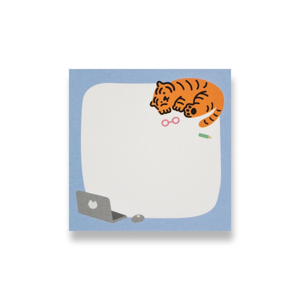 Muzik Tiger Blue Memo 便條紙